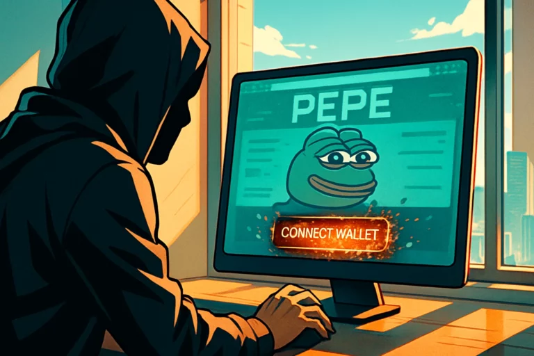 ミーム通貨ペペ・ザ・カエル $PEPE の公式ウェブサイトがハッキングされました! 「Inferno Drainer」の悪意のあるコードがフロントエンドに埋め込まれています。クリックしないでください。